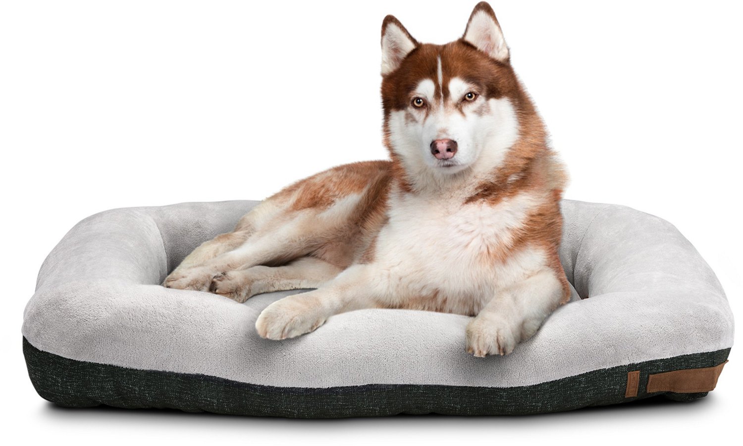 Bark and Slumber Large 40x30in Rectangle Lounger Dog Bed Academy