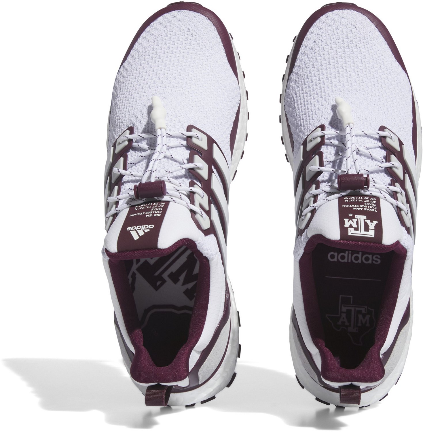 adidas /Maroon Texas AM Aggies Ultraboost 10 Running Shoe - view number 5