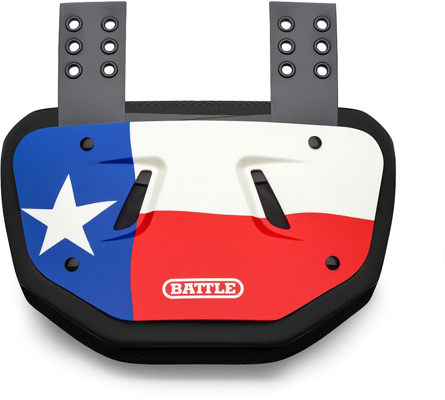 Battle Youth FB Chrome Texas Flag Back Plate                                                                                     - view number 2