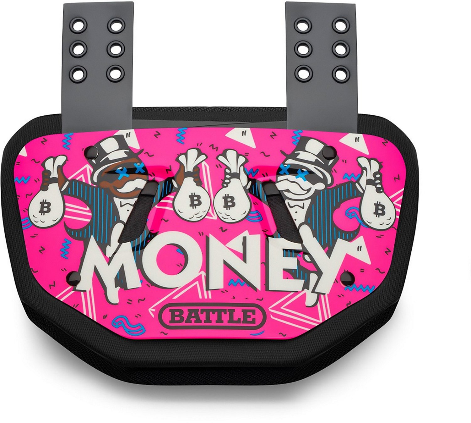 Battle Youth Money Man Football Back Plate - view number 2
