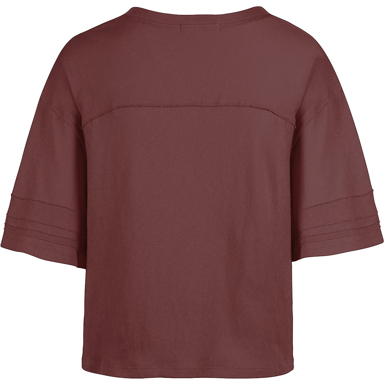 '47 Women's University of Arkansas Somerset Jersey Half Moon Stevie Cropped T-shirt                                              - view number 2