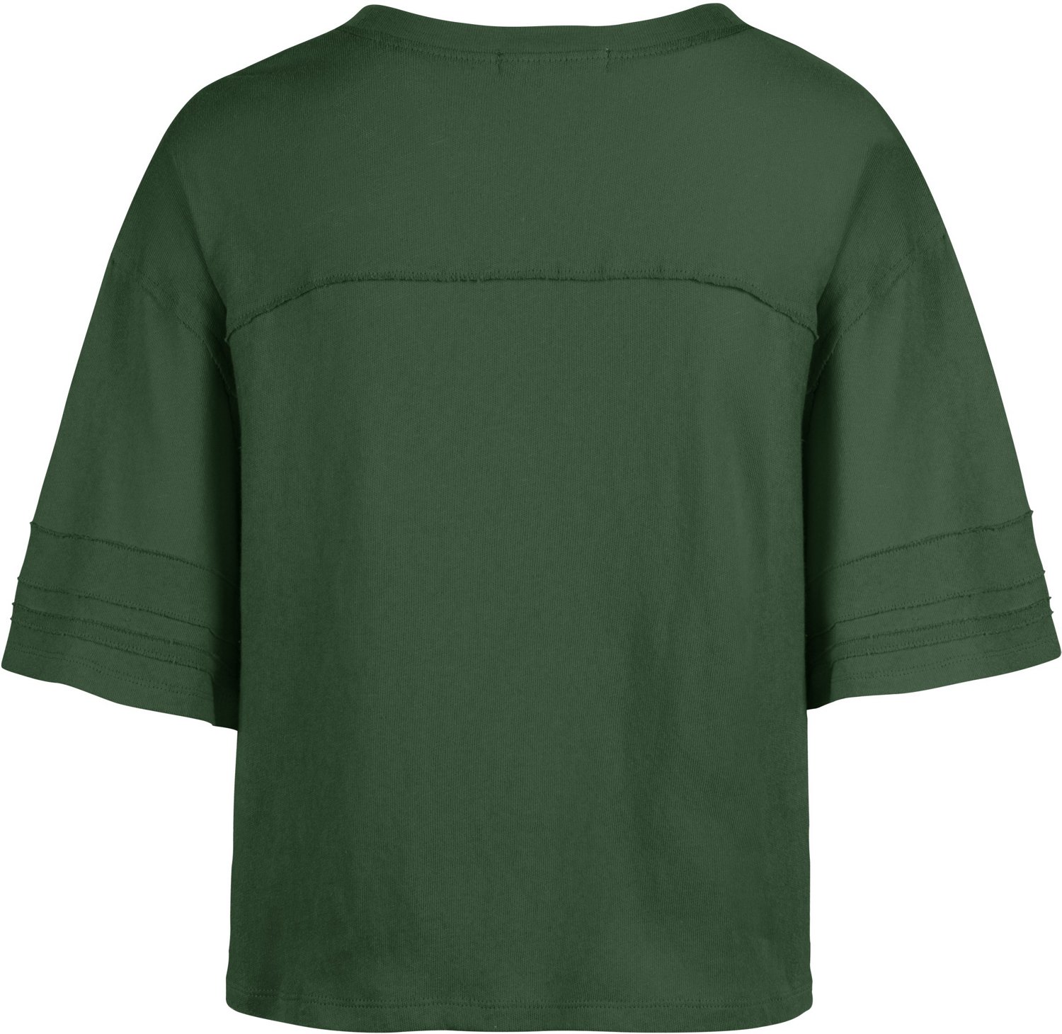 '47 Women's Baylor University Somerset Jersey Half Moon Stevie Cropped T-shirt - view number 2
