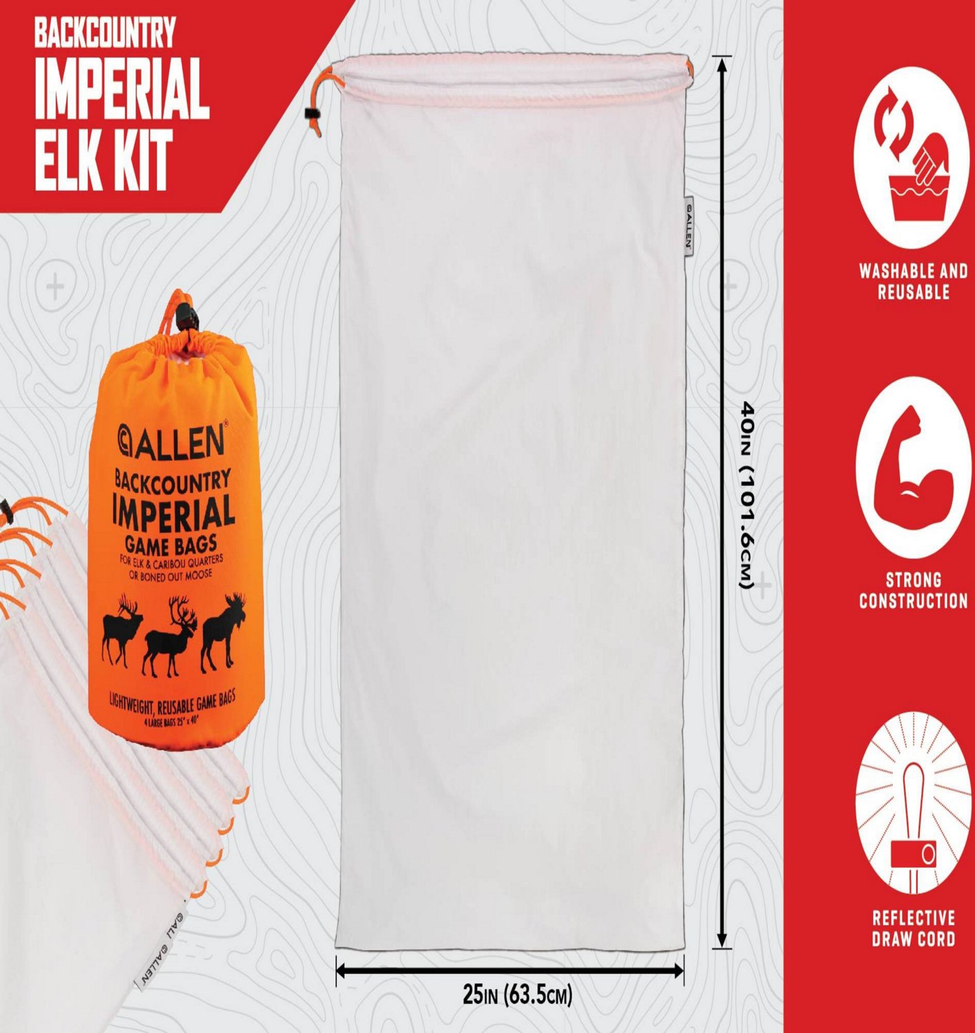 Allen Company Backcountry Imperial Elk Game Bag