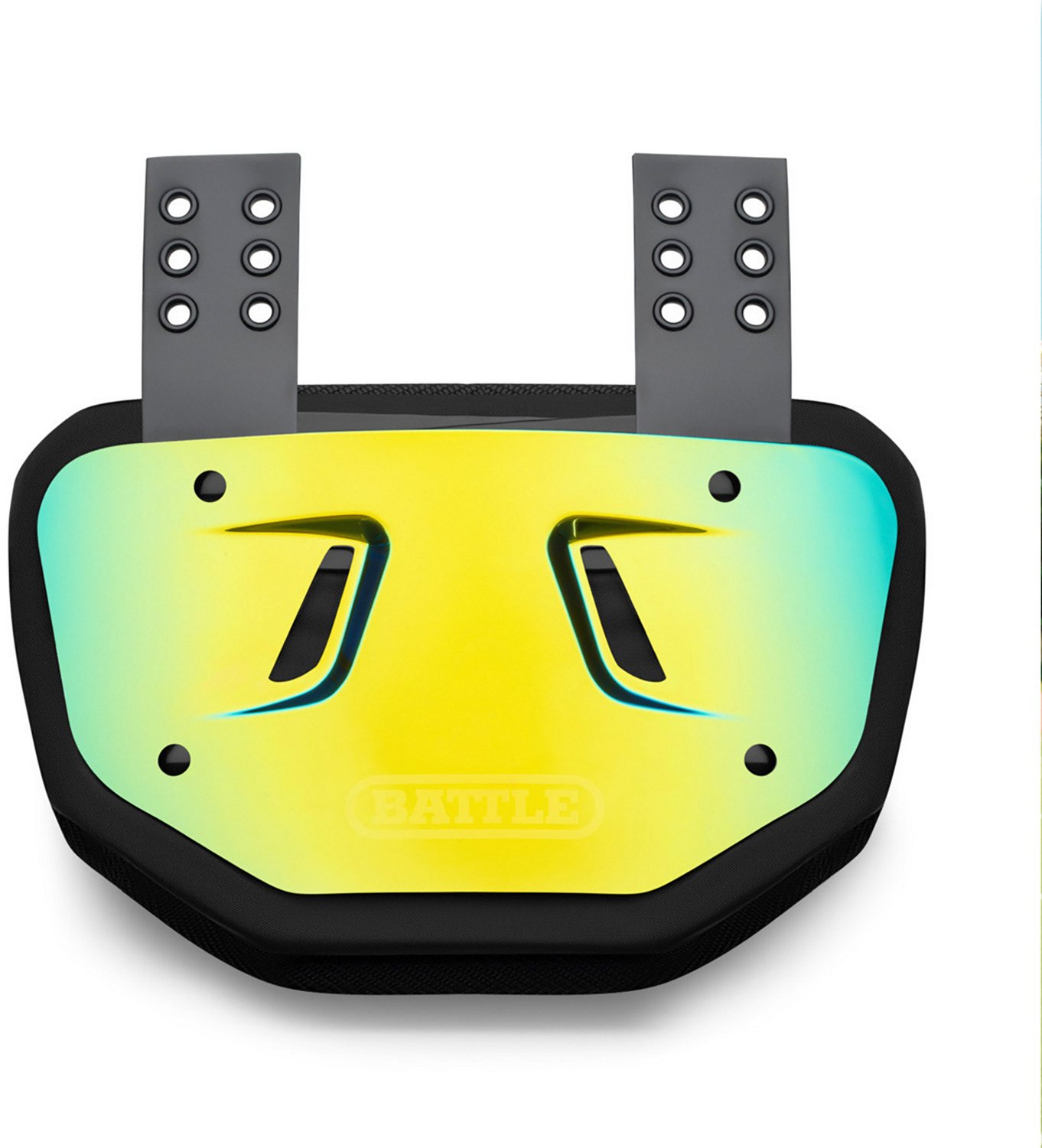 Battle Adults' Prism Football Back Plate                                                                                         - view number 2