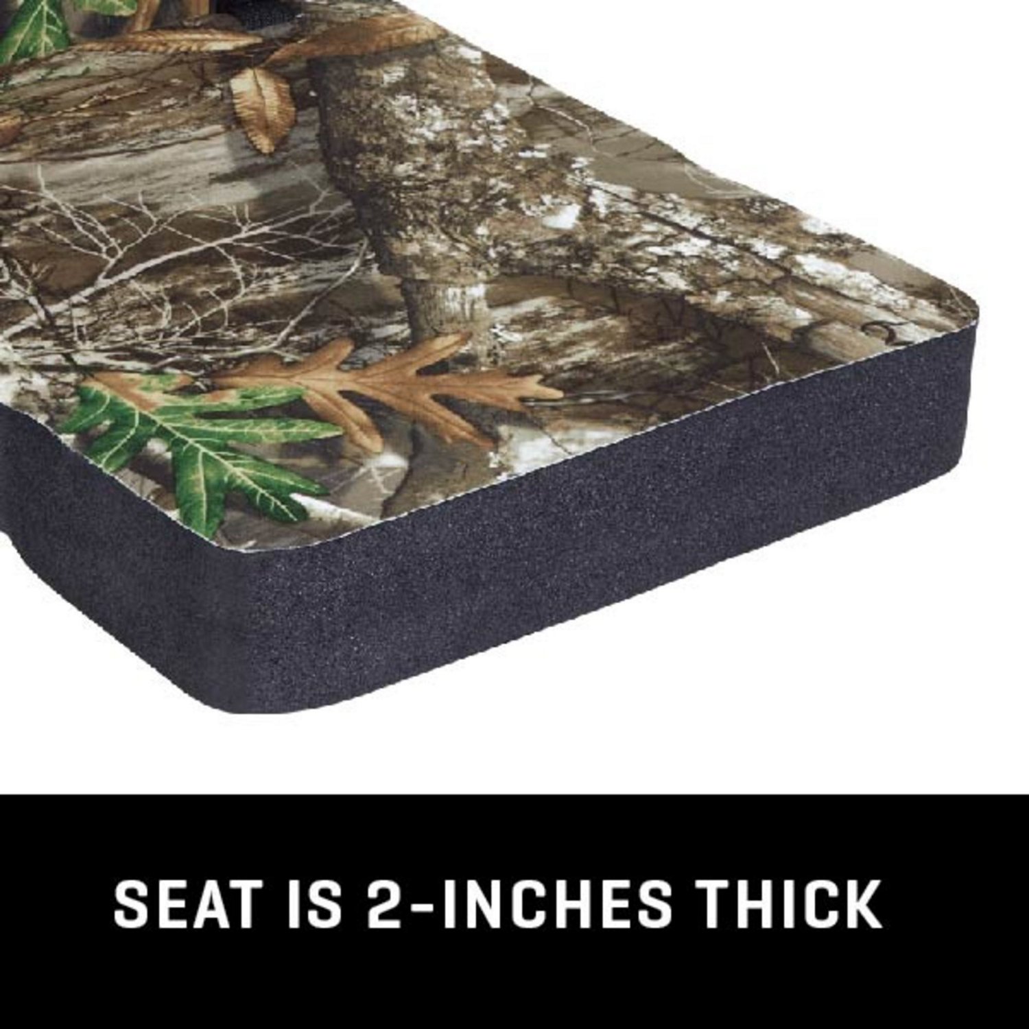 Allen Company RealTree Edge Vanish Foam Cushion With Back                                                                        - view number 6