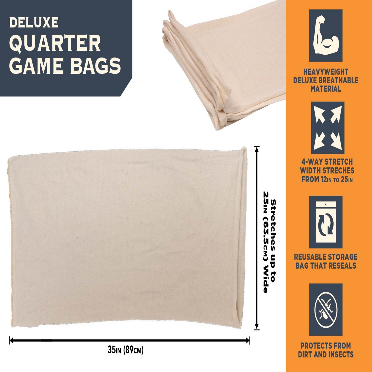 Allen Company Colorado Deluxe Elk Quarter Game Bags Academy
