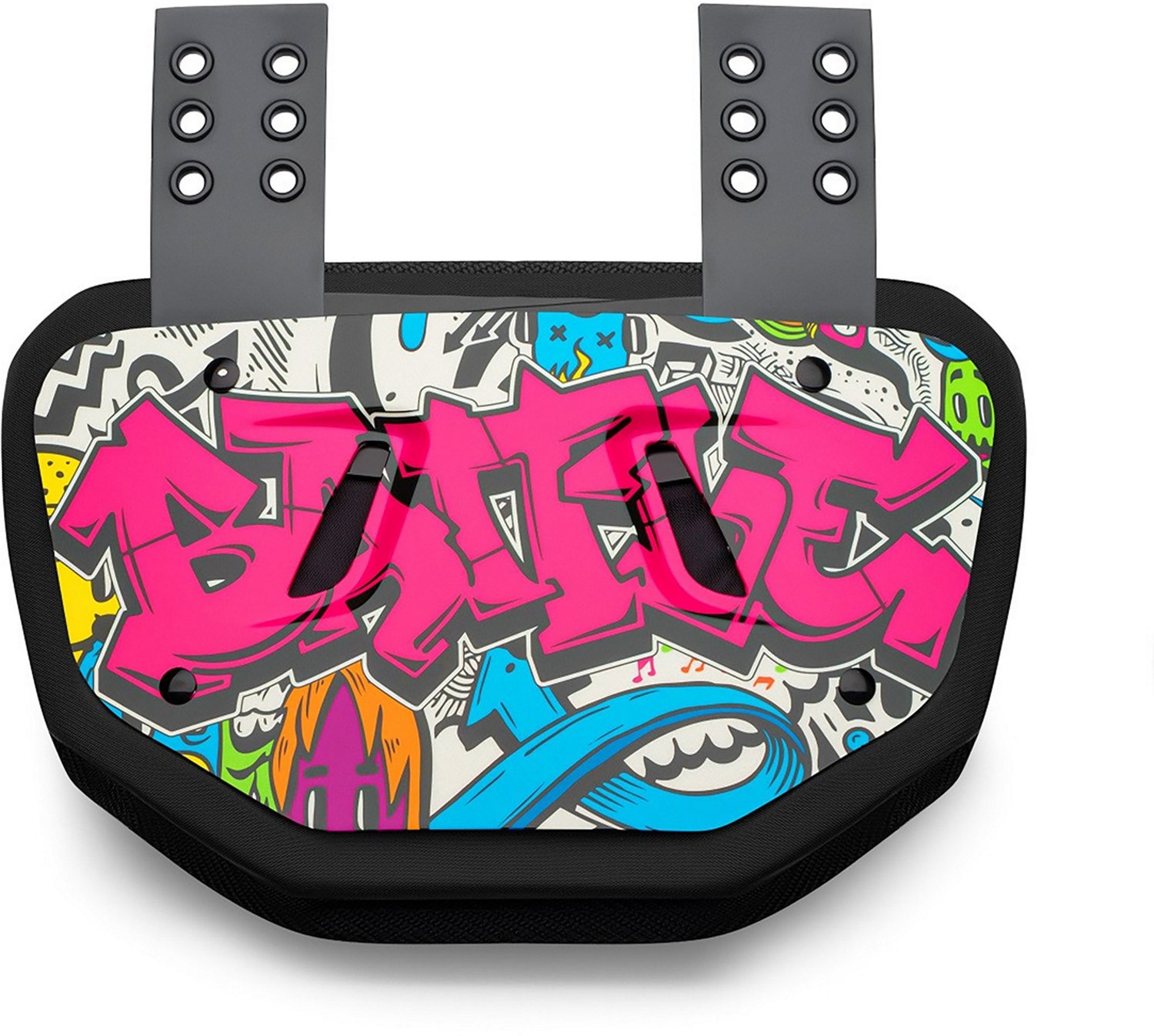 Battle Adults' Graffiti Football Back Plate - view number 2