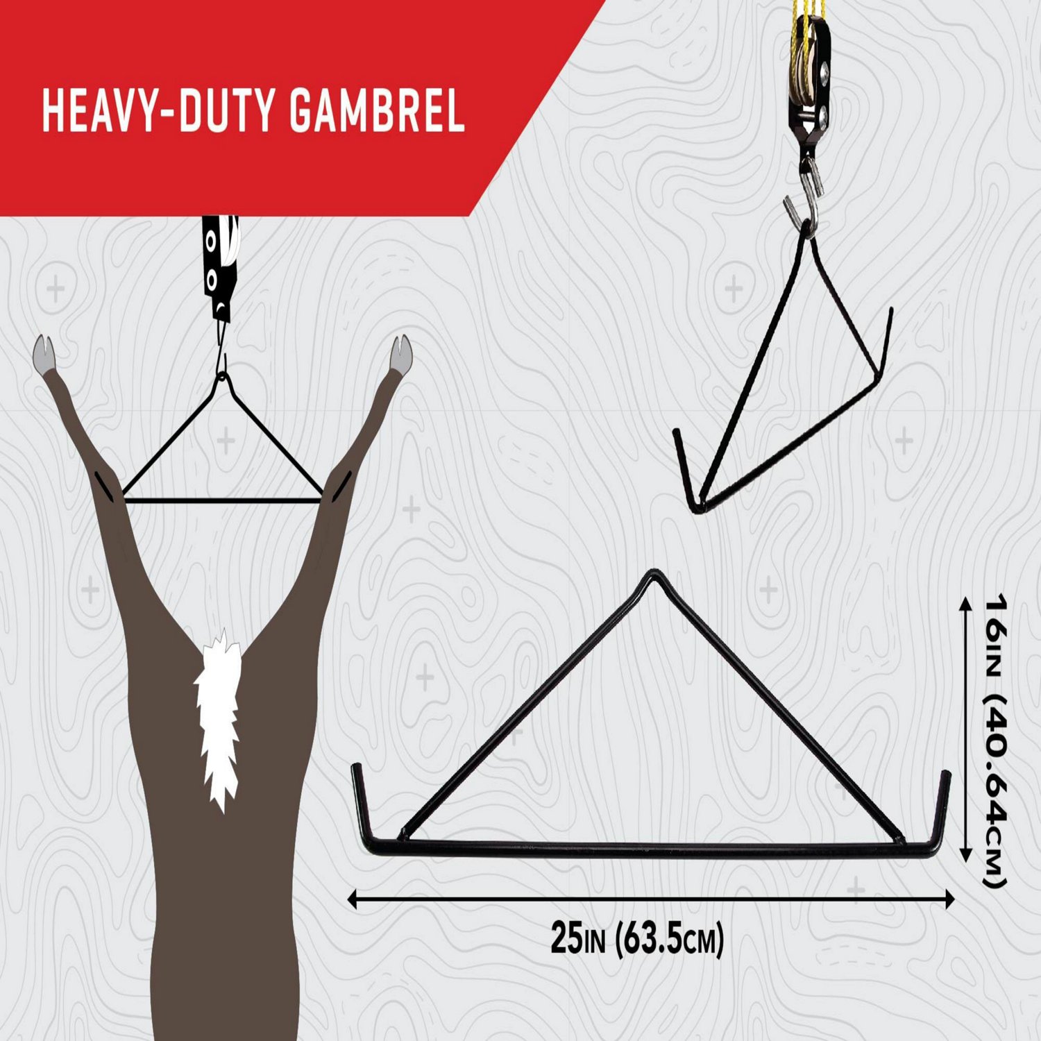 Allen Company HeavyDuty Hunting Big Game Gambrel 1200 Academy