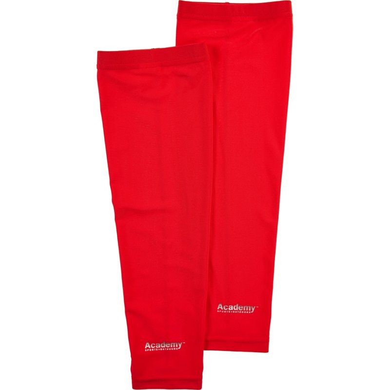 Academy Sports + Outdoors Youth Basketball Compression Arm Sleeve Red -