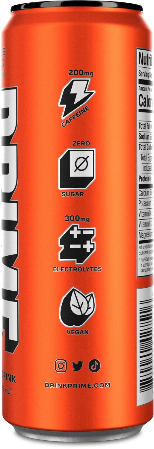 Prime Orange Mango Energy Drink 12oz - view number 2