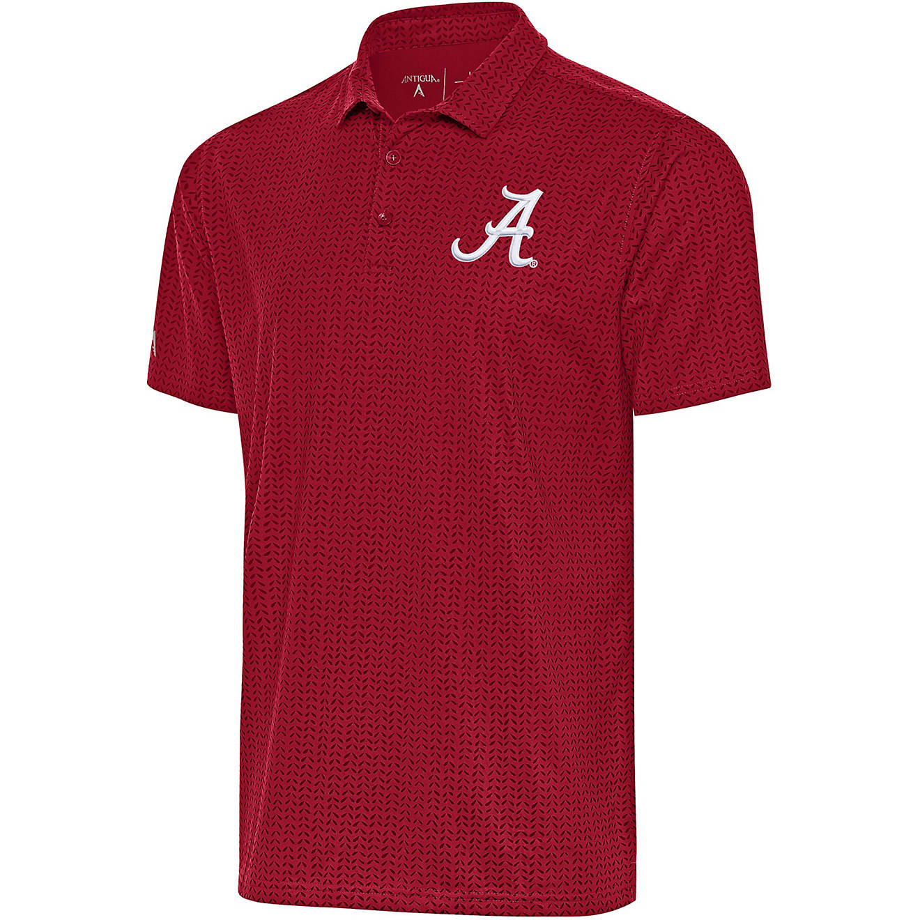 Antigua Men's University of Alabama Mashie Polo Shirt                                                                            - view number 1