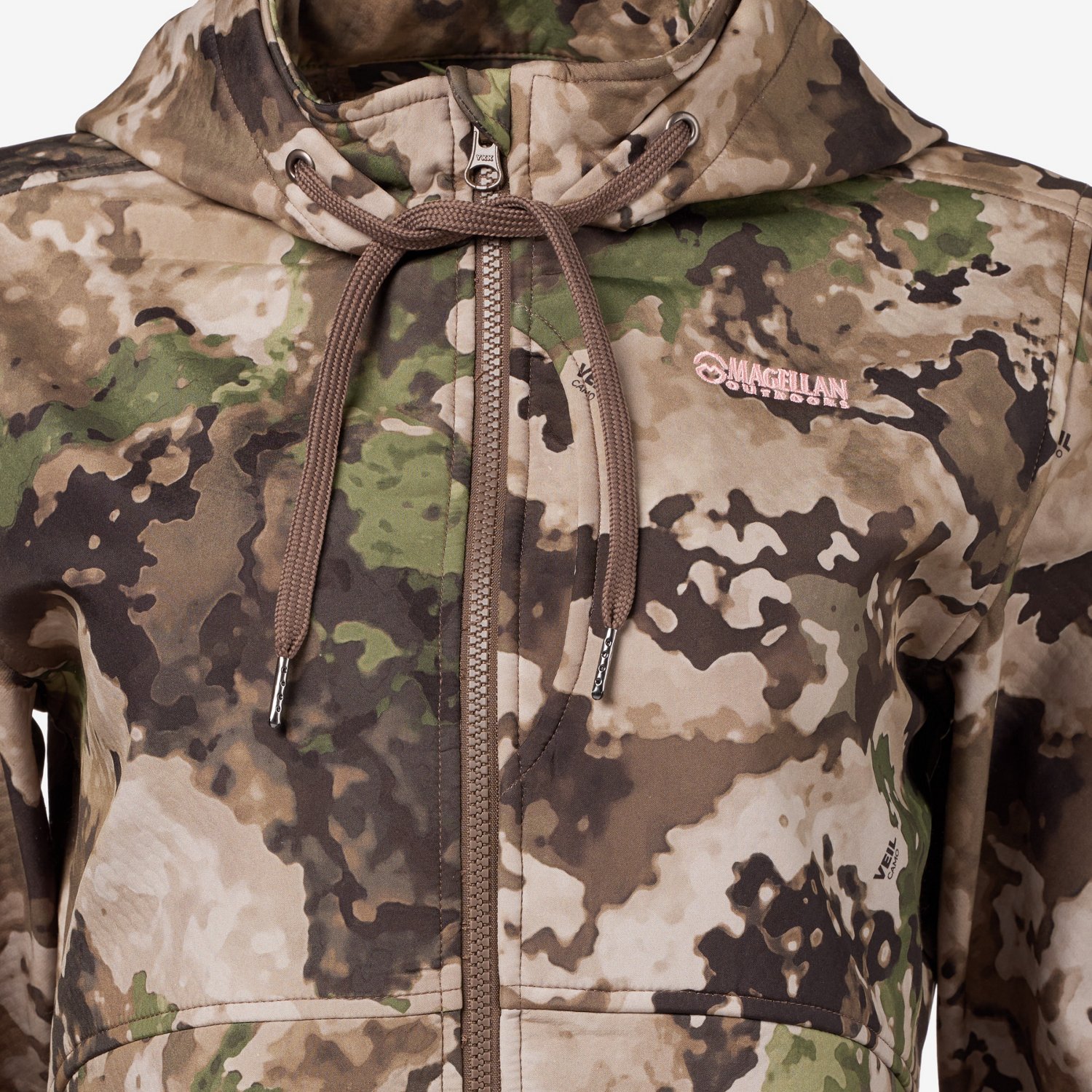 Magellan Outdoors Hunt Gear Women’s Boone Hooded FZ Jacket                                                                     - view number 3