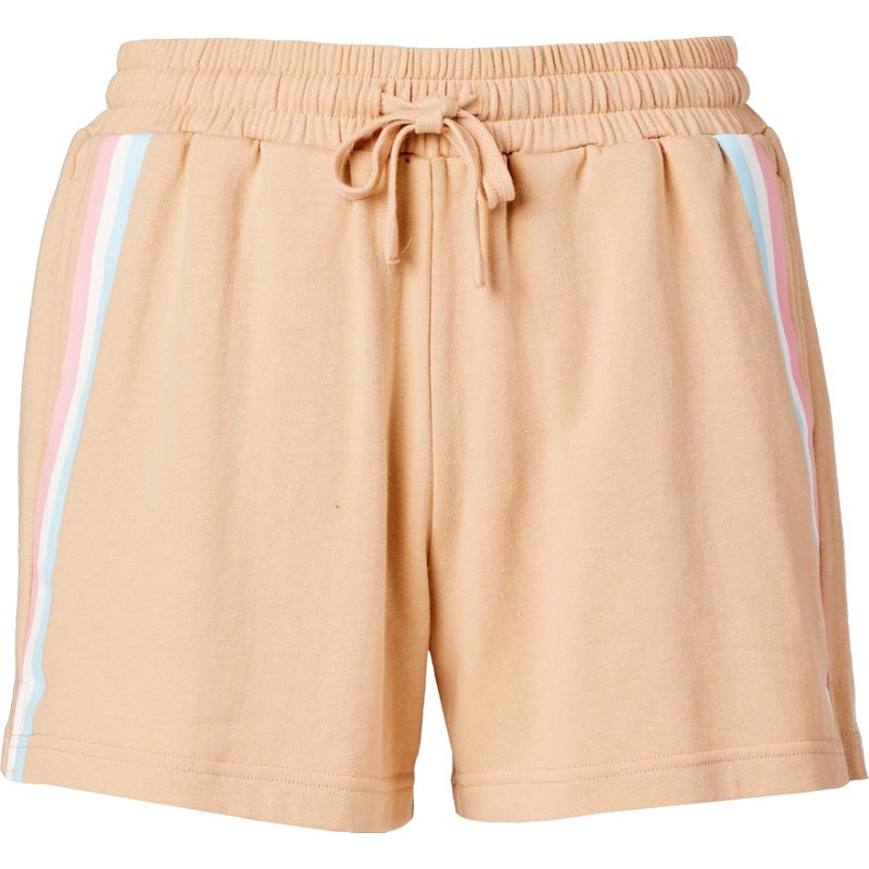 Love & Pineapples Women's Striped Terry Shorts