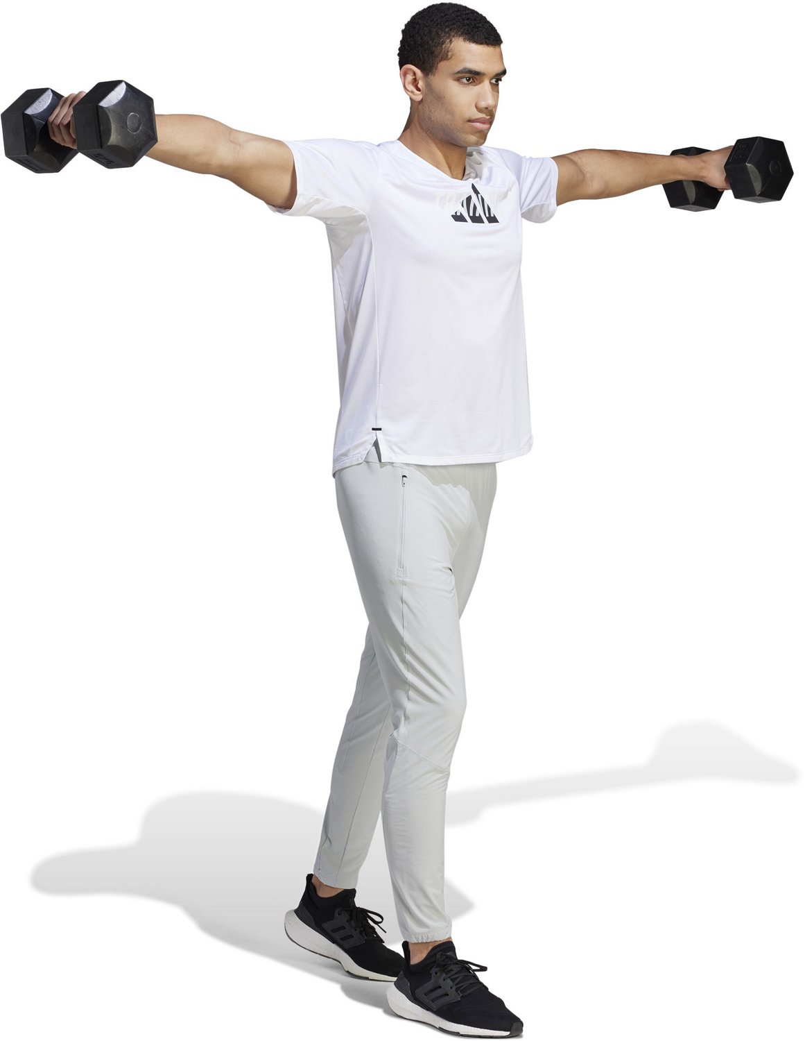 adidas Men's Designed4Training Pants                                                                                             - view number 5