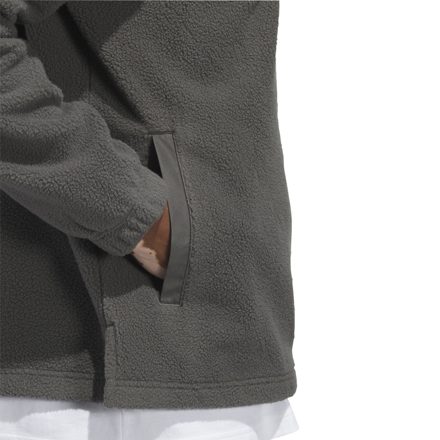 adidas Men's Polar Fleece 1/2-Zip Pullover Sweatshirt - view number 4