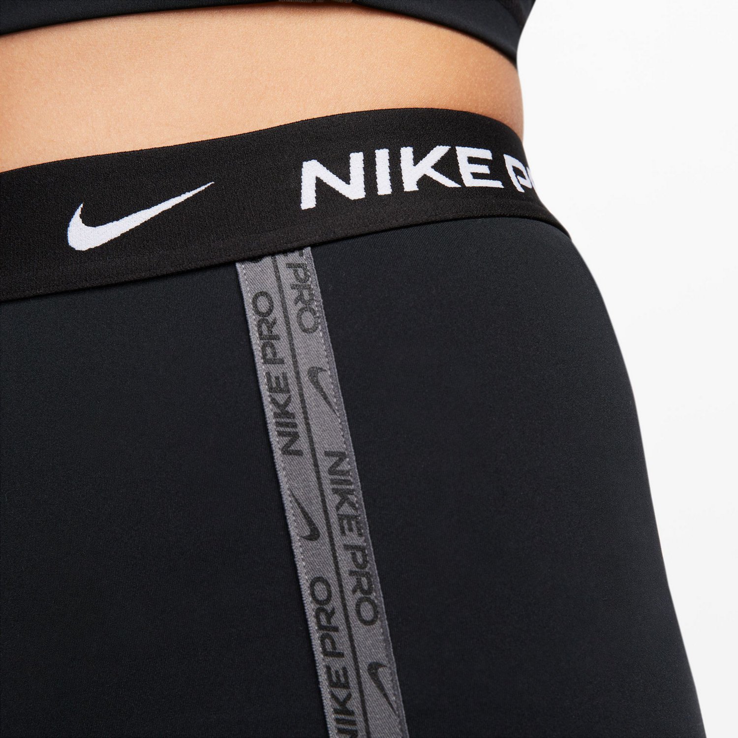 Nike Women's Pro Dri-FIT High-Waisted Shorts 3 in - view number 3