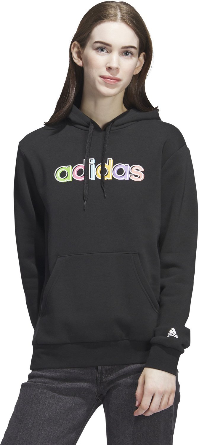 Adidas linear cheap graphic hoodie