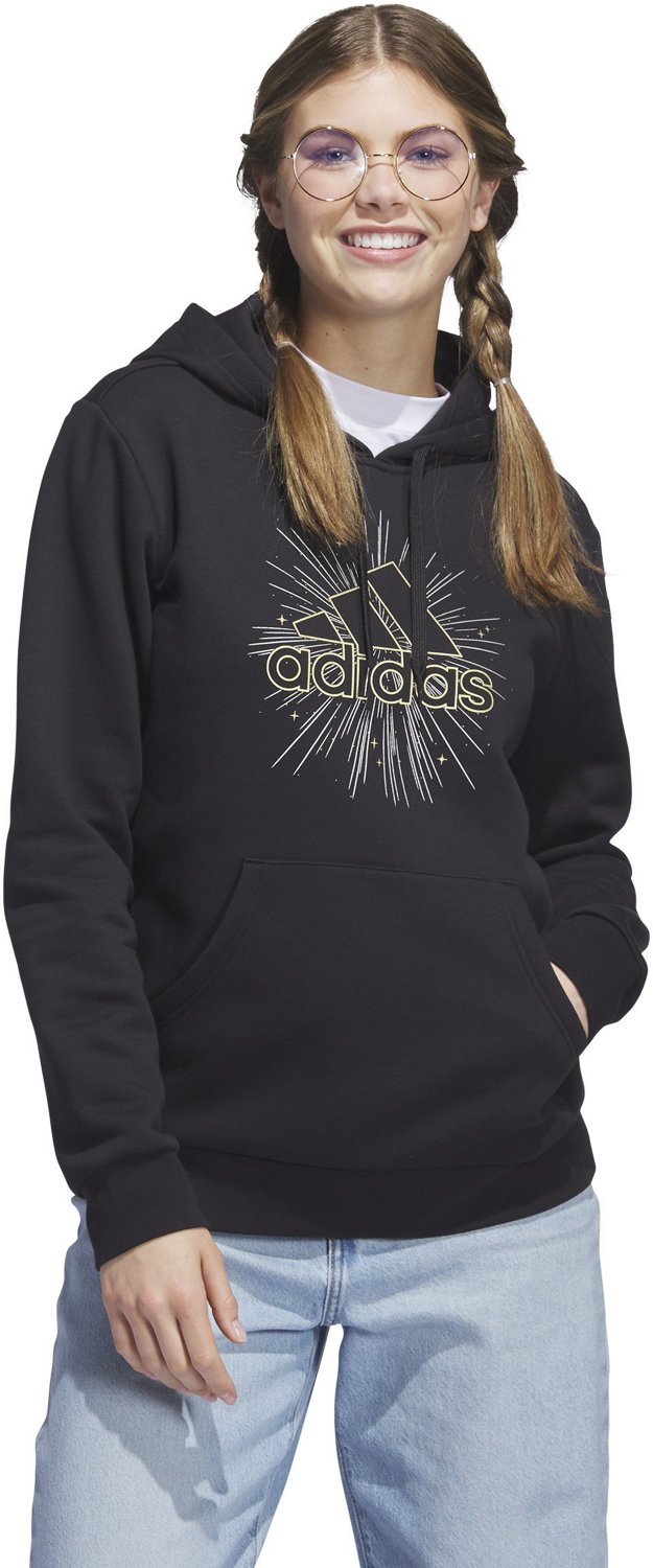 Adidas holiday best sale graphic hoodie