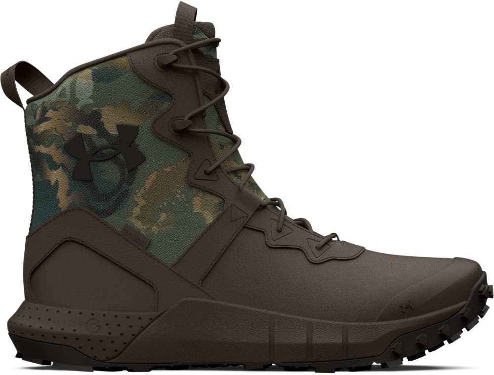 Combat boots under armour best sale