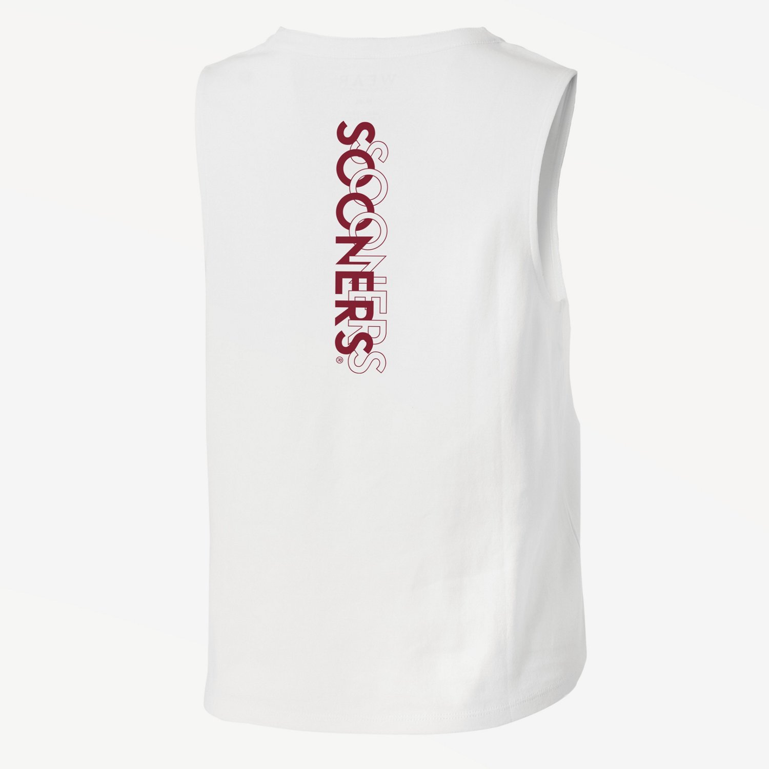 WEAR Women's University of Oklahoma Lace Up Tank Top - view number 2