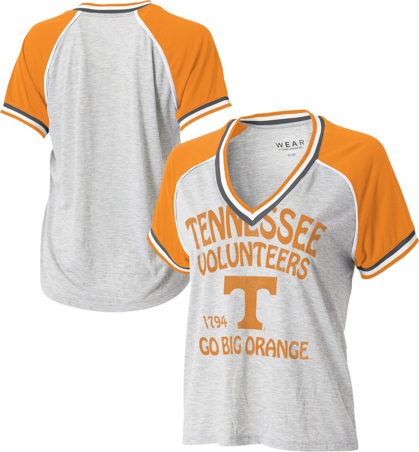 WEAR Women's University of Tennessee Raglan Short Sleeve T-shirt - view number 3