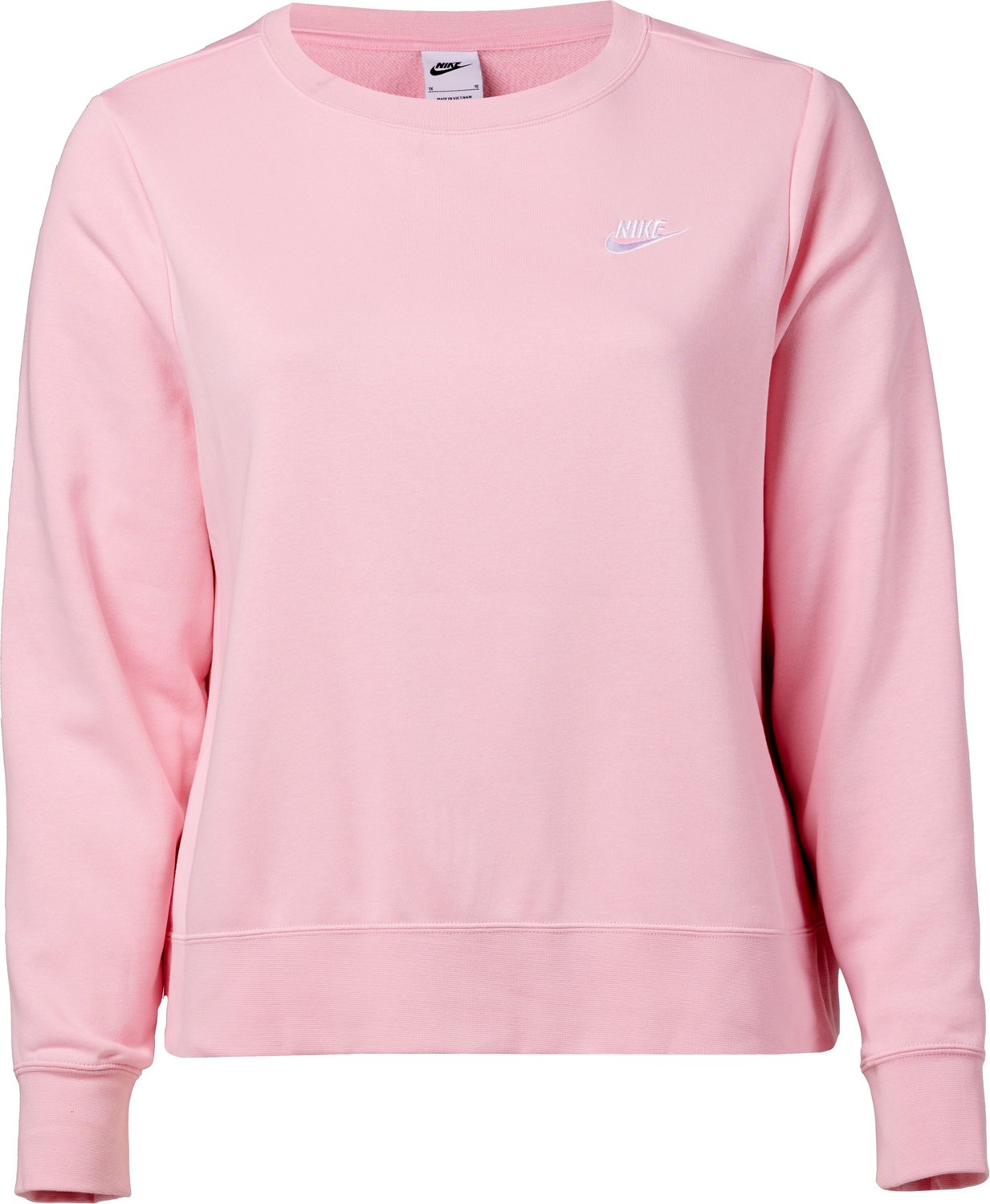 Nike Women's Sportswear Club Fleece Oversized Crew Plus Size Sweatshirt
