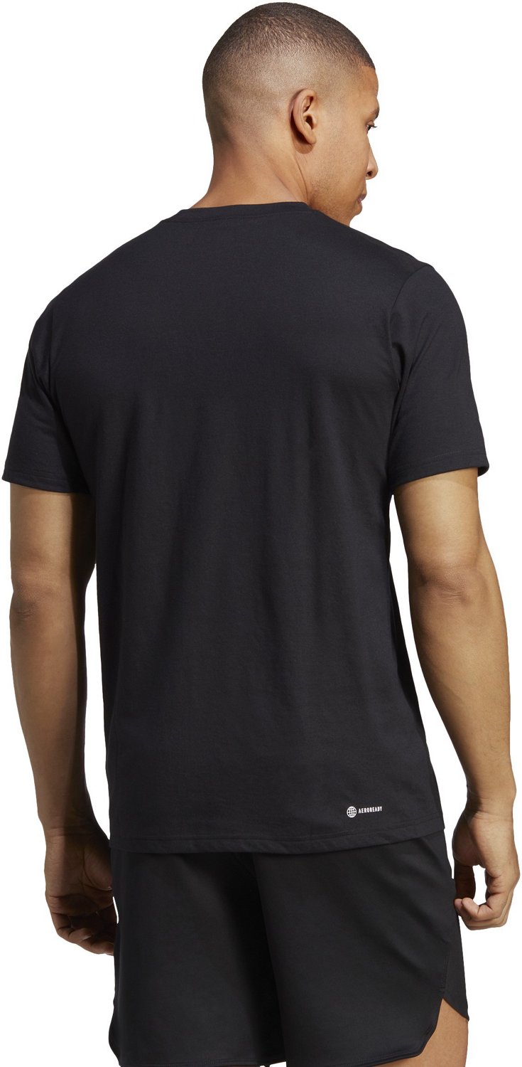 adidas Men's Train Essentials FR Logo Graphic Short Sleeve T-shirt - view number 2