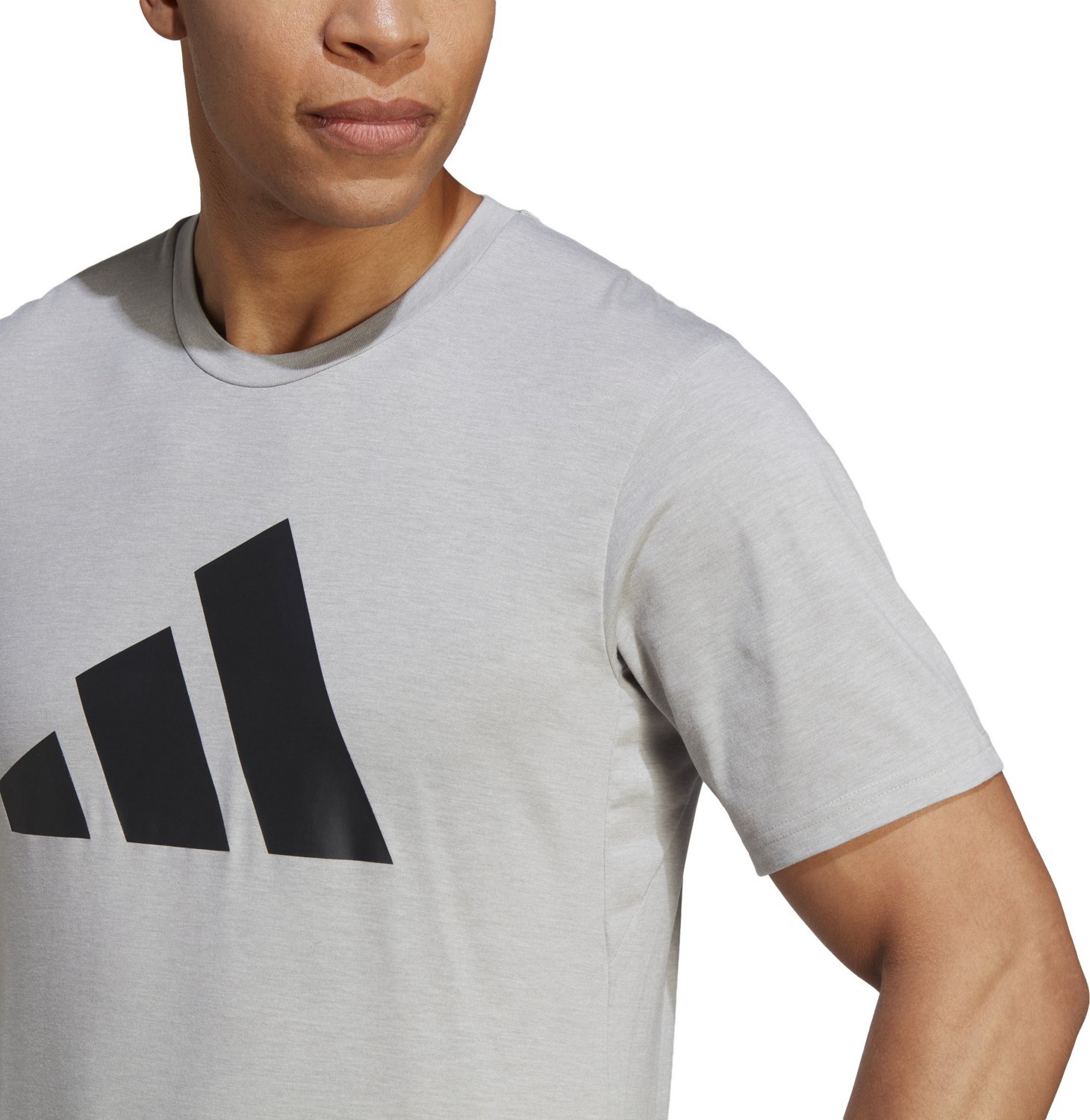 adidas Men's Train Essentials FR Logo Graphic Short Sleeve T-shirt - view number 3