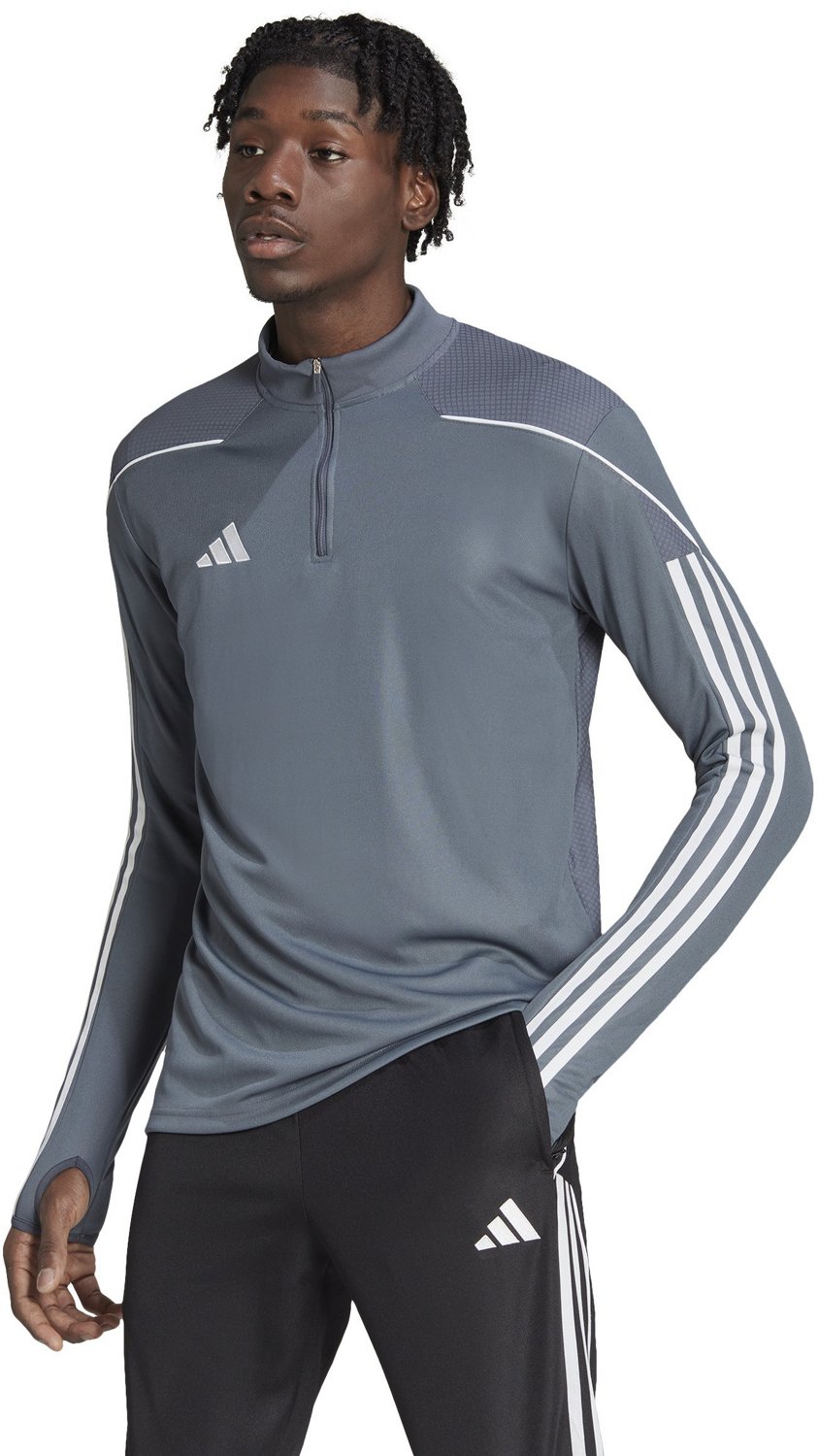 adidas Men's Tiro 23 Track Long Sleeve 1/4 Zip Top | Academy