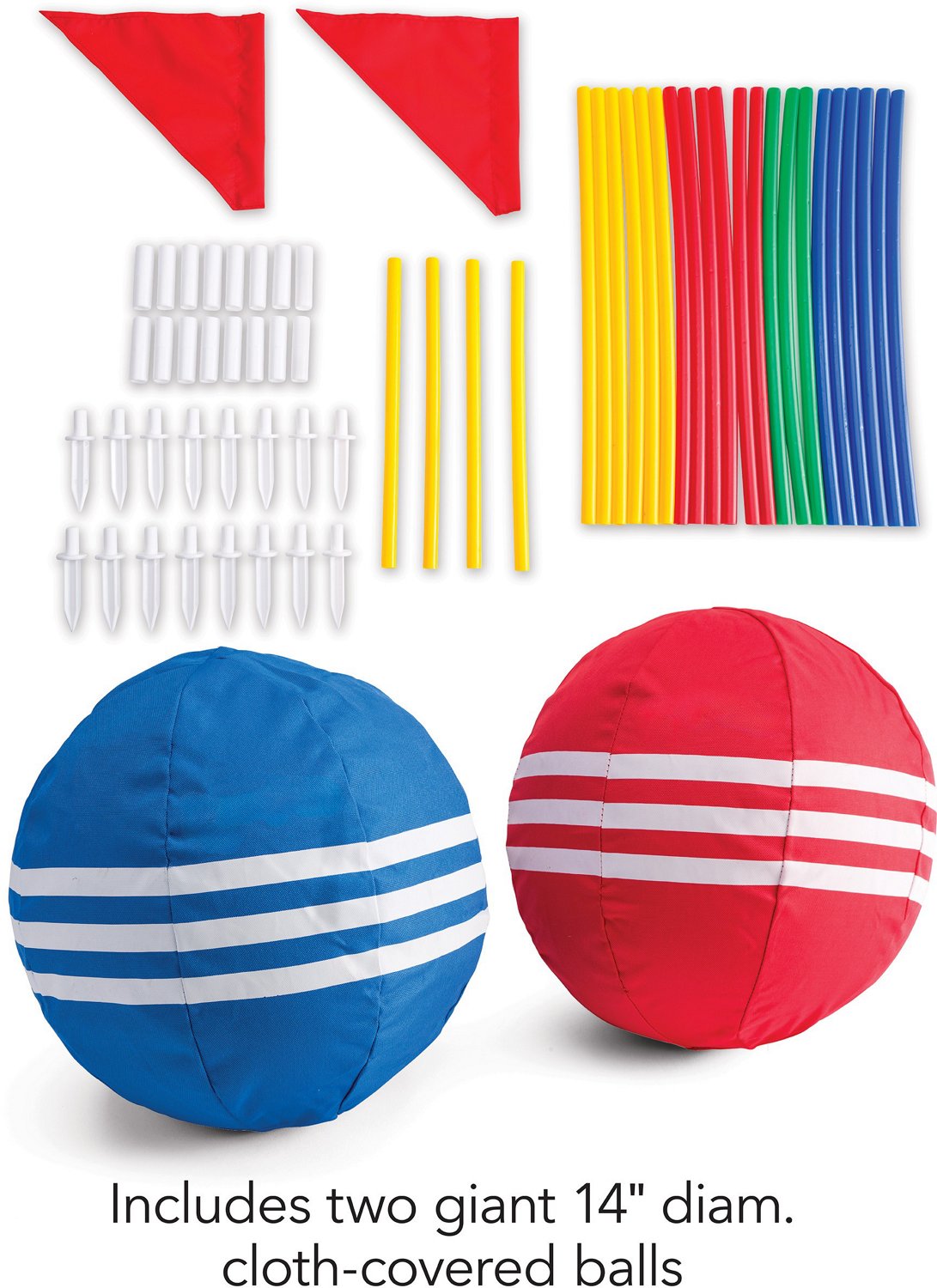 HearthSong Giant Kick Croquet Game Academy