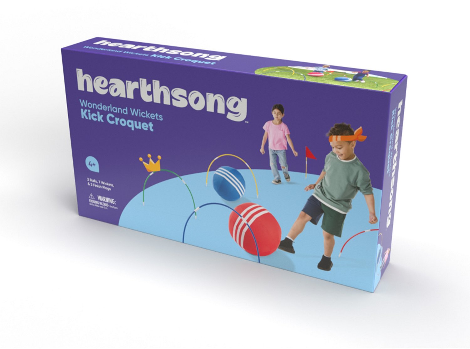 HearthSong Giant Kick Croquet Game Academy