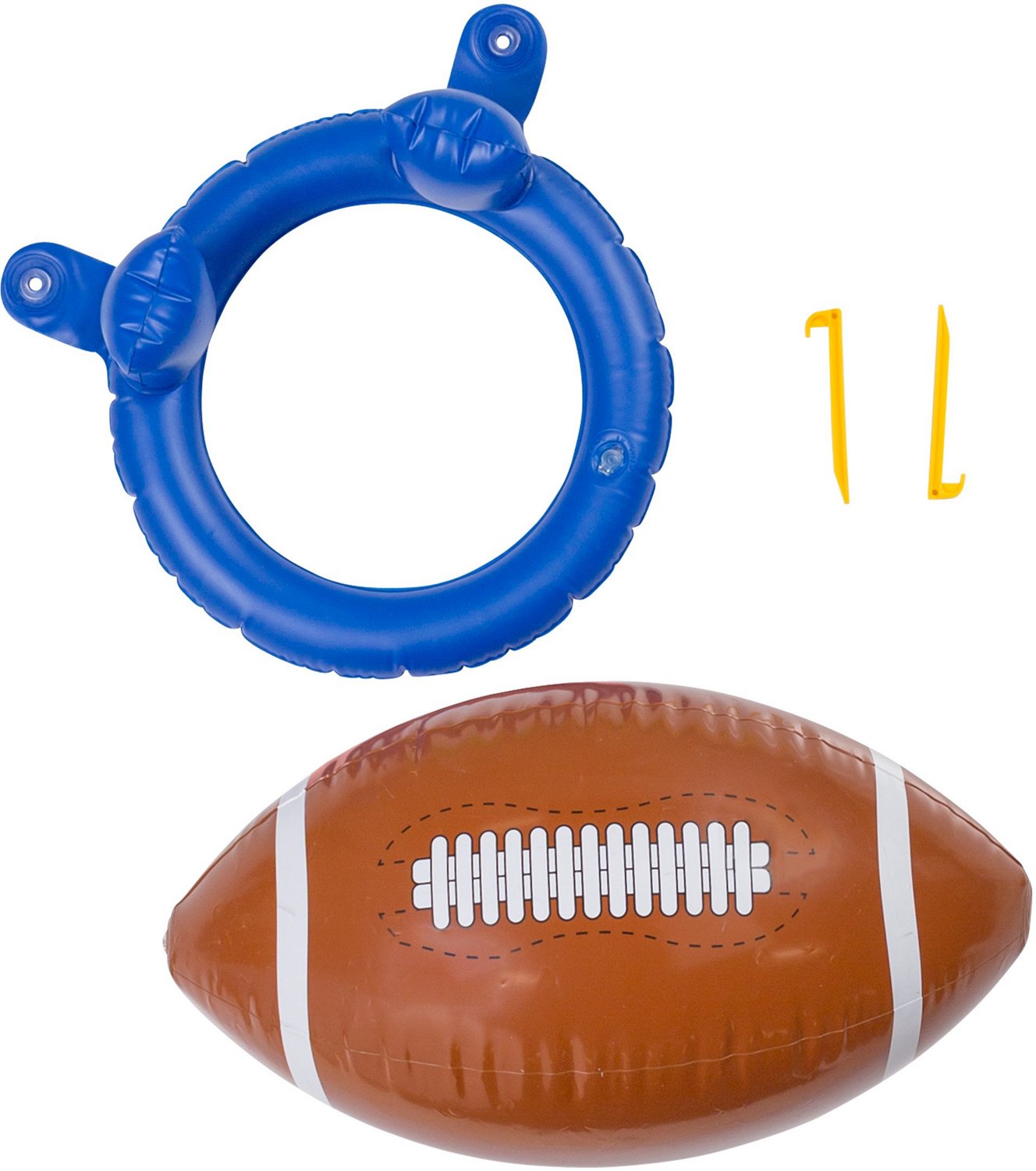 HearthSong Giant Inflatable Kick & Catch Football with Tee