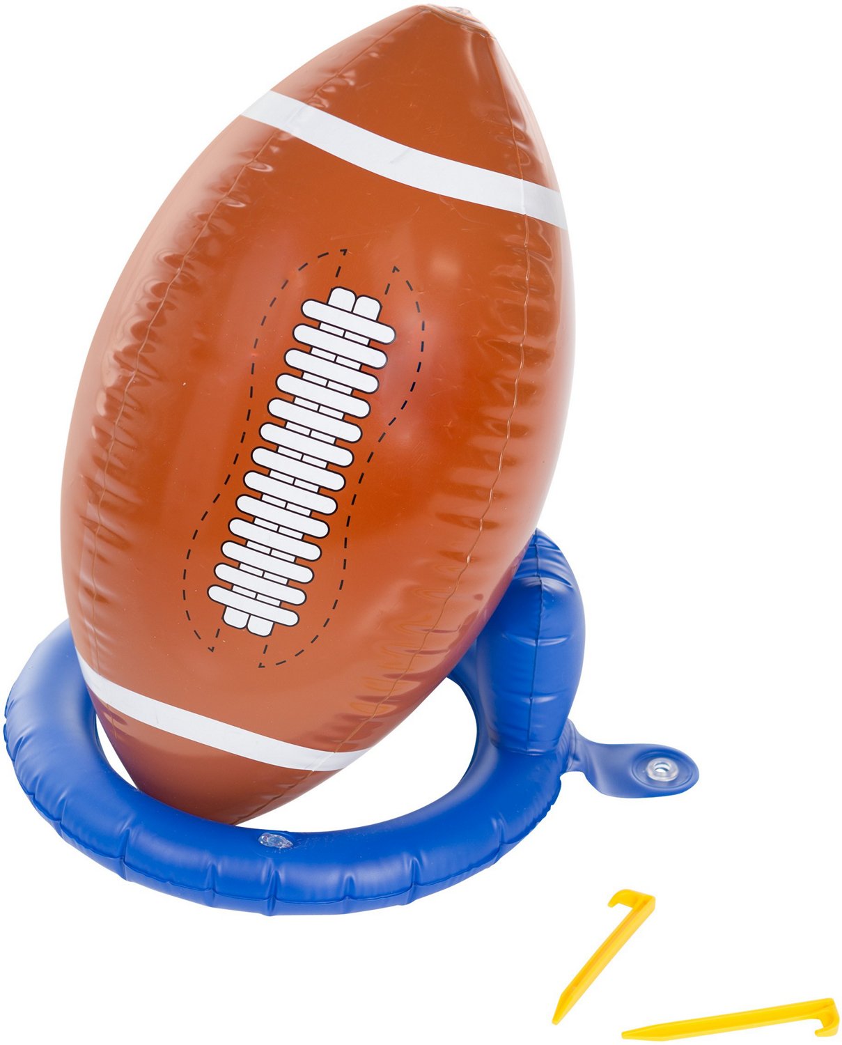 HearthSong Giant Inflatable Kick & Catch Football with Tee