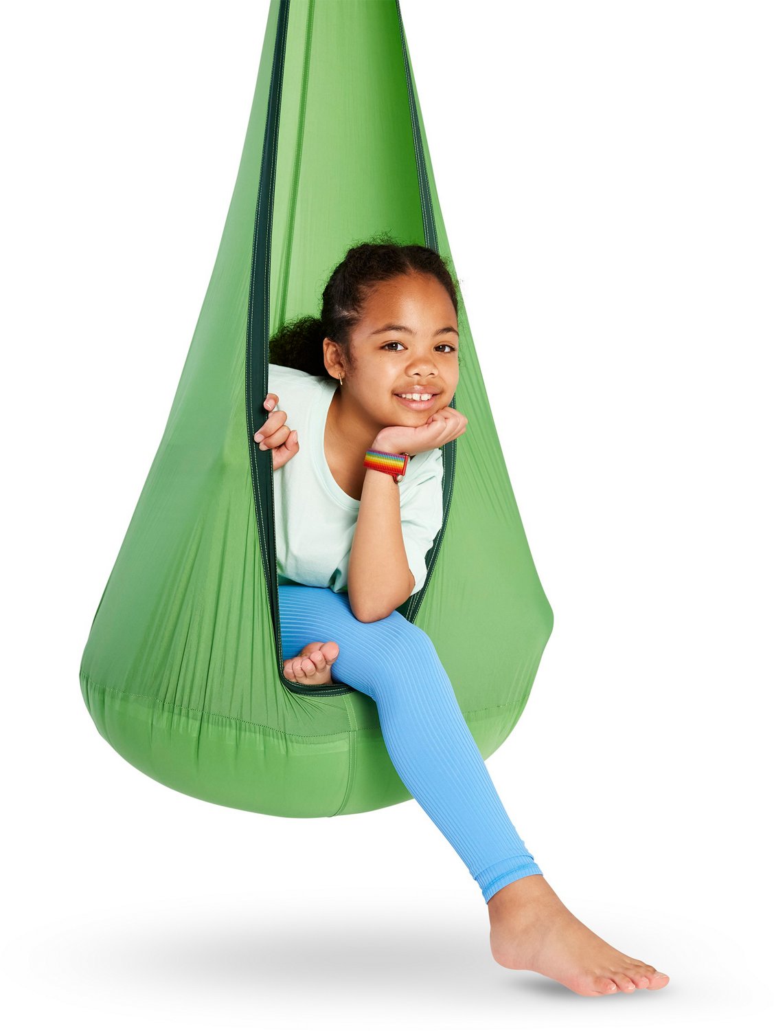 HearthSong HugglePod Lite Nylon Hanging Chair Academy