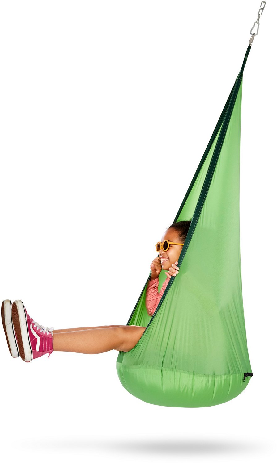 HearthSong HugglePod Lite Nylon Hanging Chair                                                                                    - view number 3
