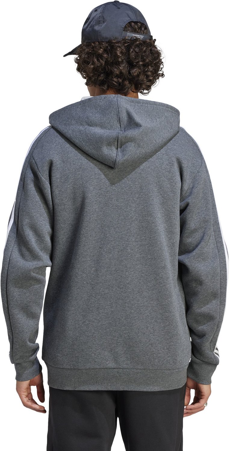 adidas Men's 3S Fleece Full-Zip Hoodie - view number 2