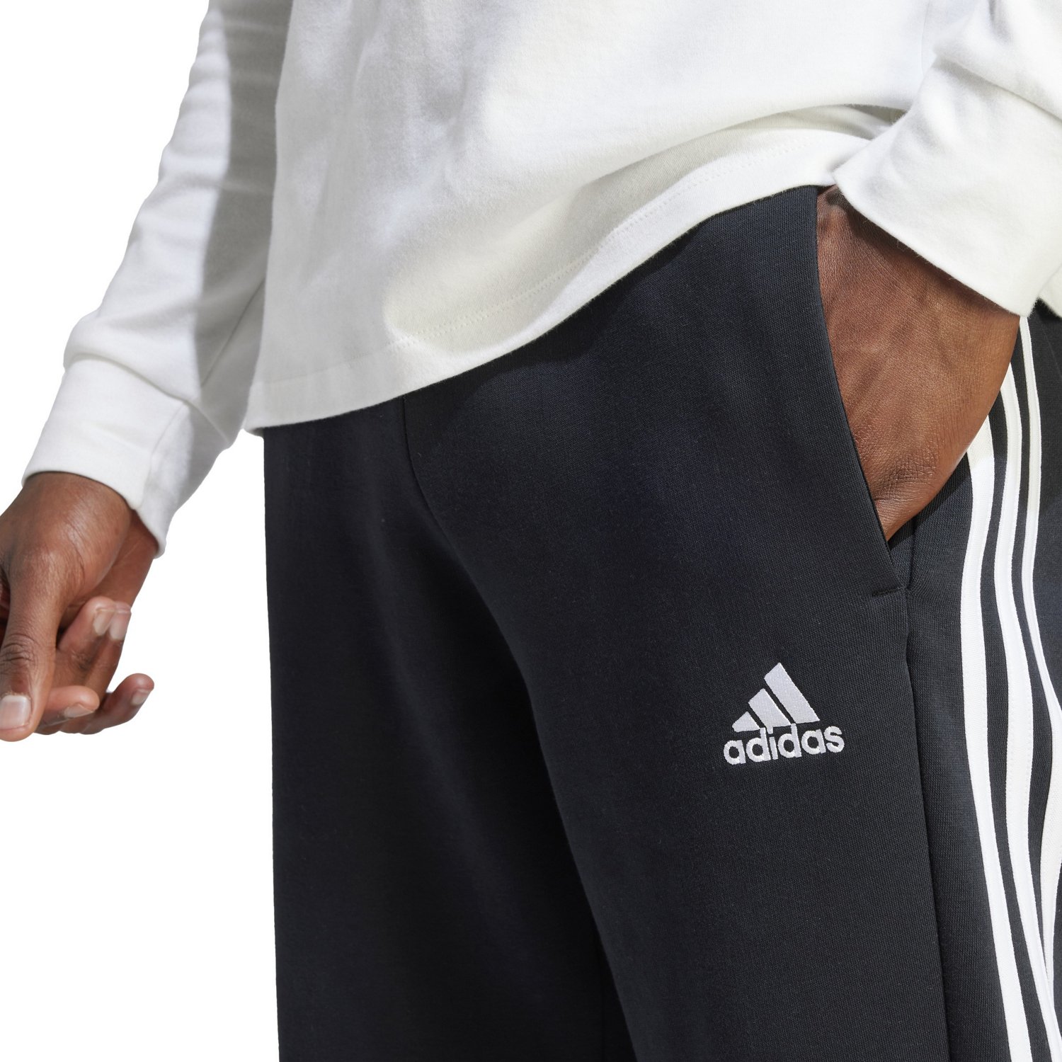 adidas Men's 3S Fleece O Pants - view number 3