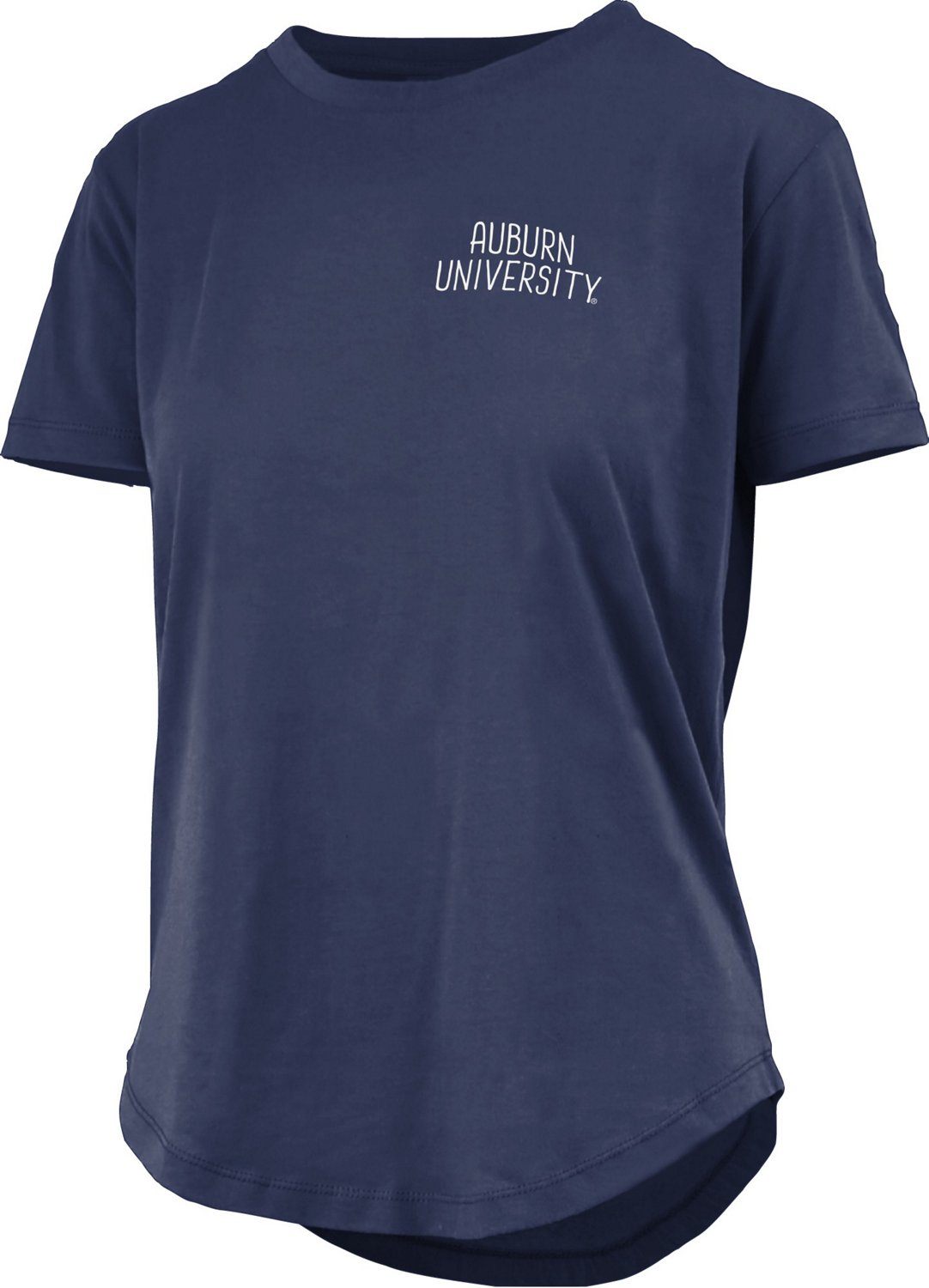 Three Square Women's Auburn University Irvine Framed Football Graphic T-shirt - view number 2