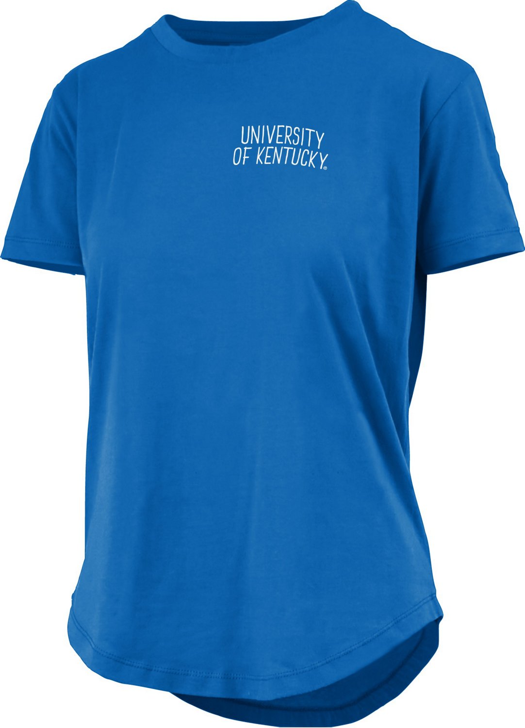 Three Square Women's University of Kentucky Irvine Framed Football Graphic T-shirt  - view number 2