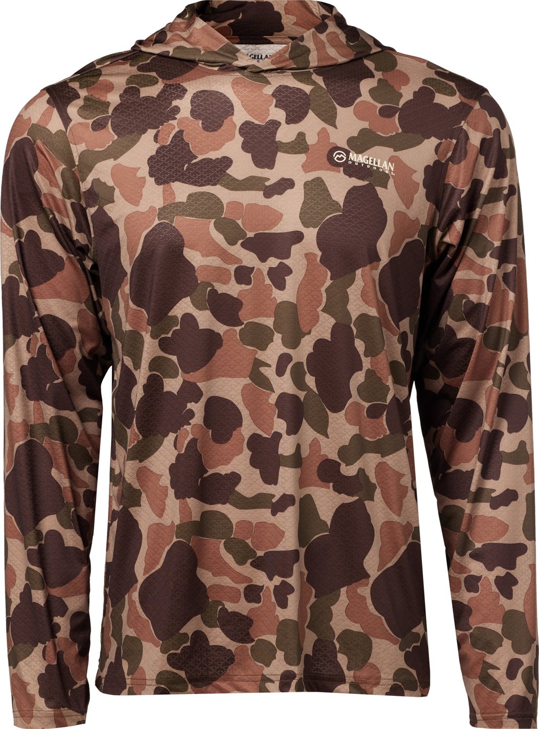 Magellan Outdoors Classic Fit Veil Camo Long Sleeve Fishing Shirt Men's 3XL  - D6