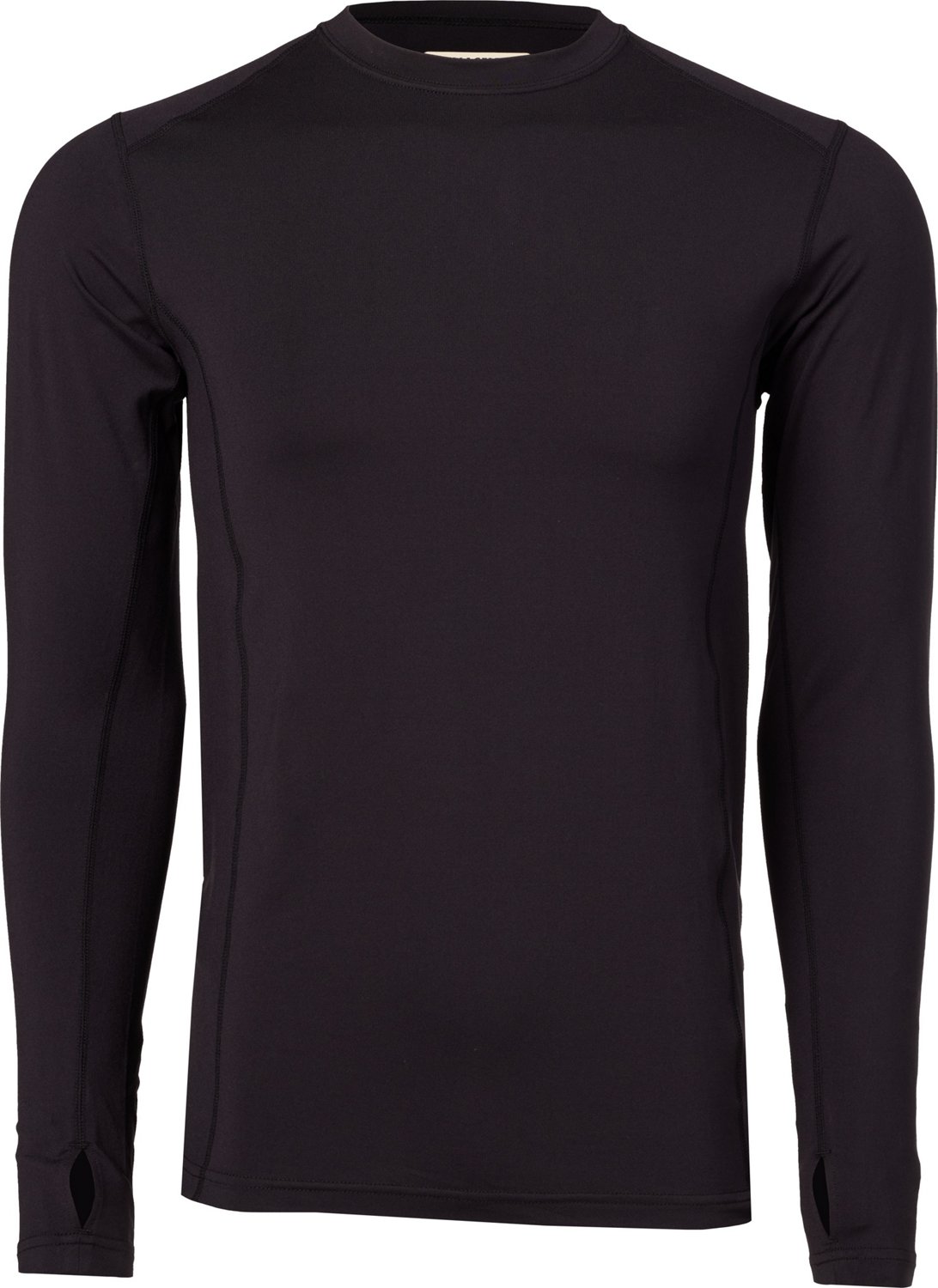 Magellan Outdoors Men's Thermal Stretch Long Sleeve Crew Baselayer Top ...