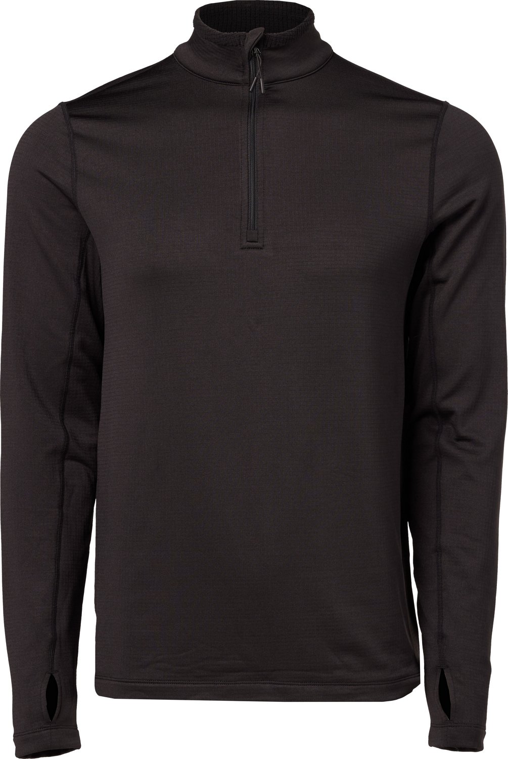 Magellan Outdoors Men's Thermal Grid 1/4 Zip Baselayer Fleece | Academy