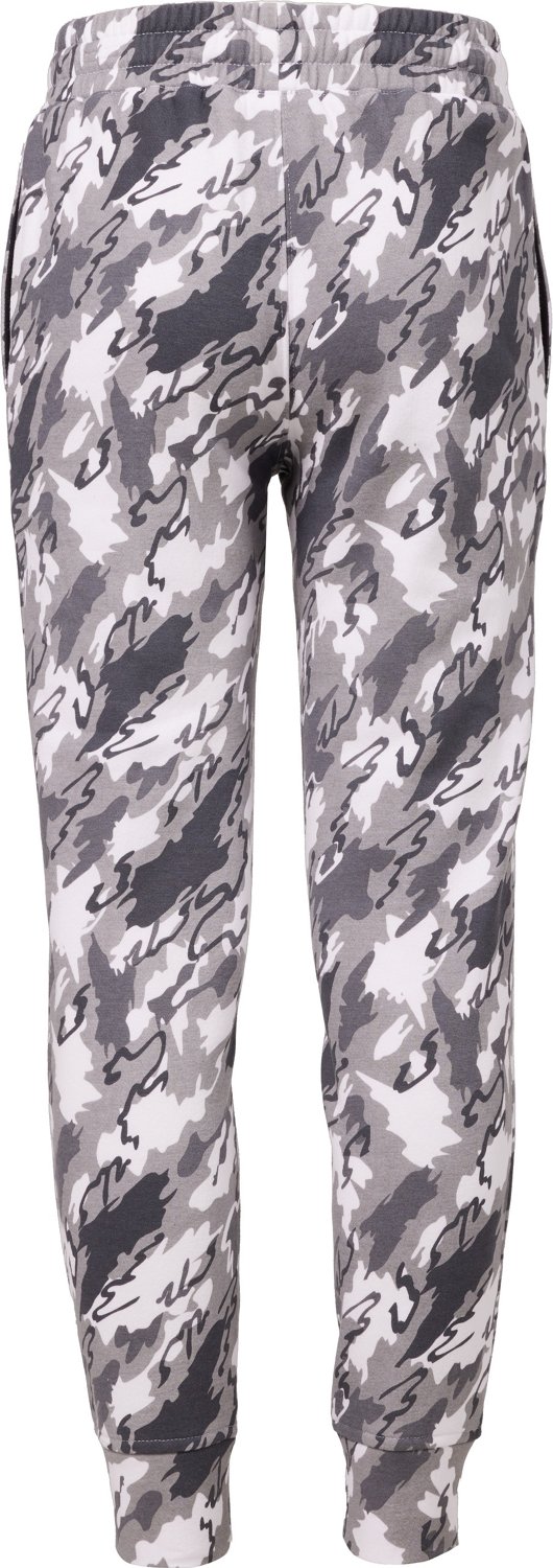 BCG Boys' Lifestyle Cotton Fleece Print Joggers Academy