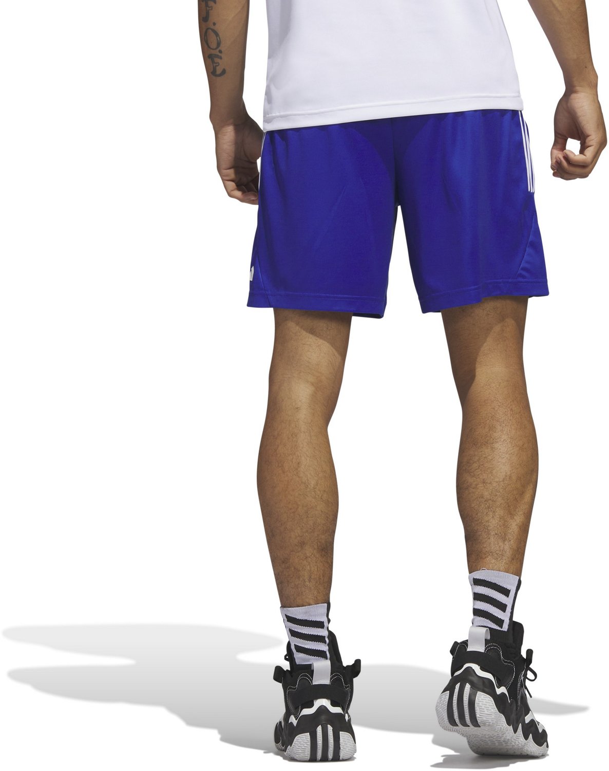 adidas Men's 3-Stripes Shorts 5 in - view number 2