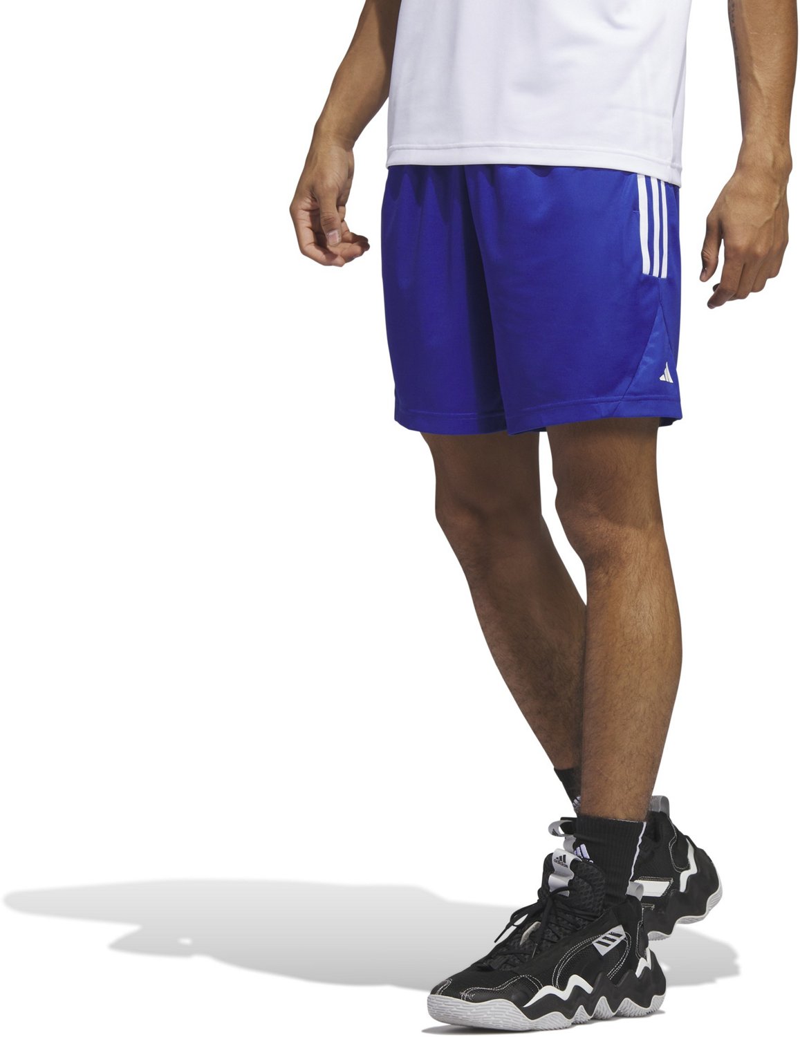 adidas Men's 3 Stripes Shorts 7 in
