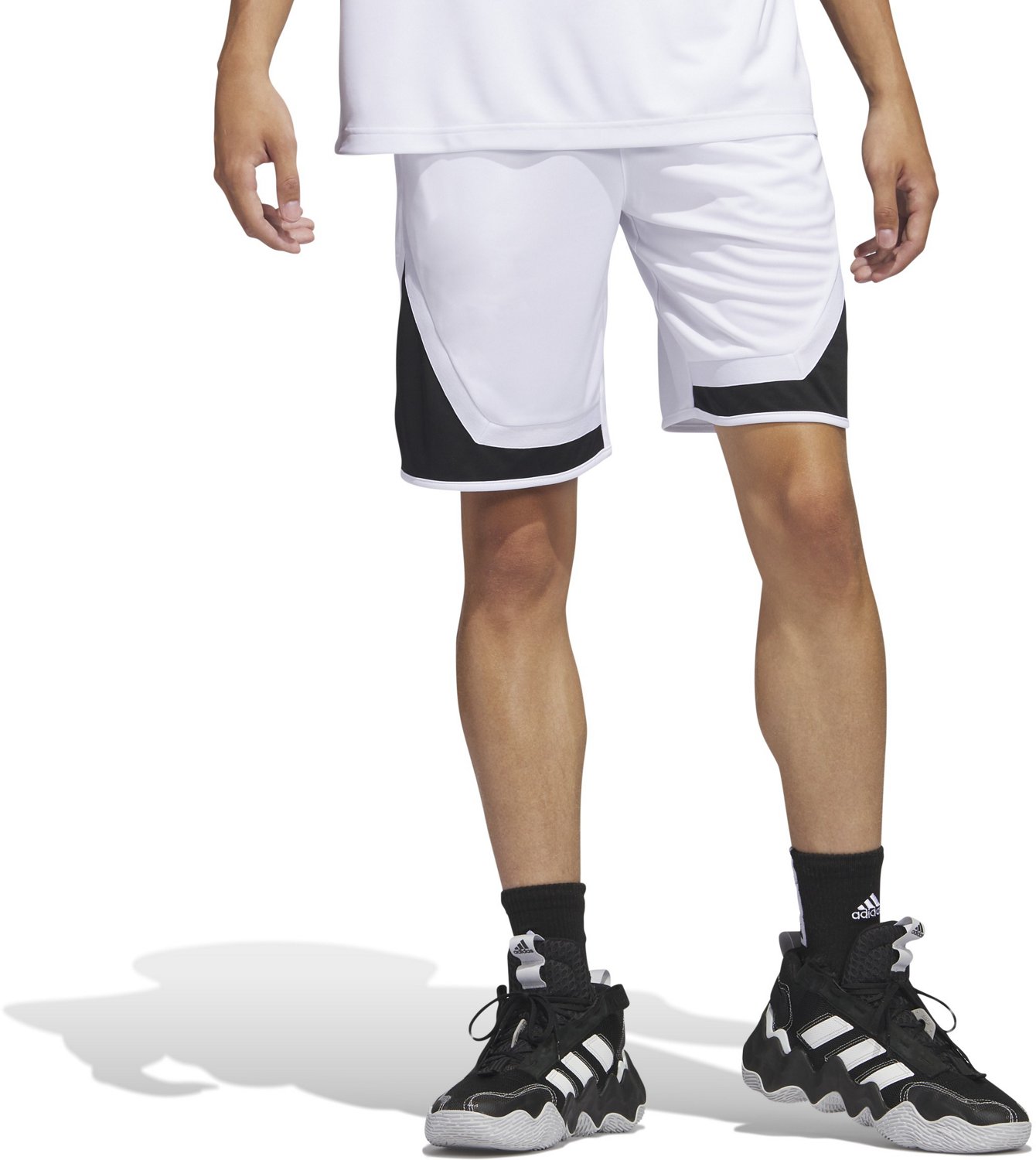 adidas Men's Pro Block Basketball Shorts 7 in