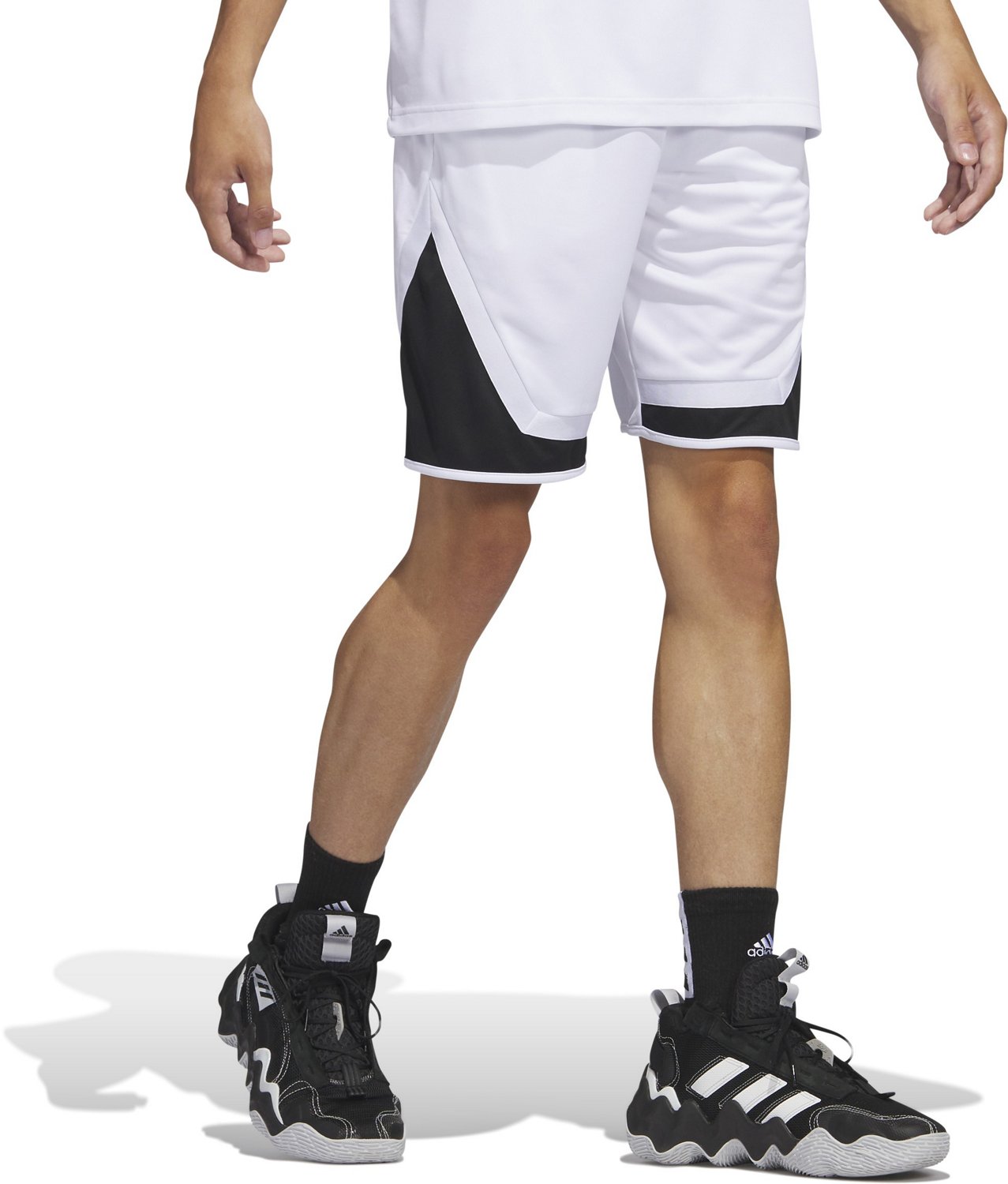 adidas Men's Pro Block Basketball Shorts 7 in - view number 5