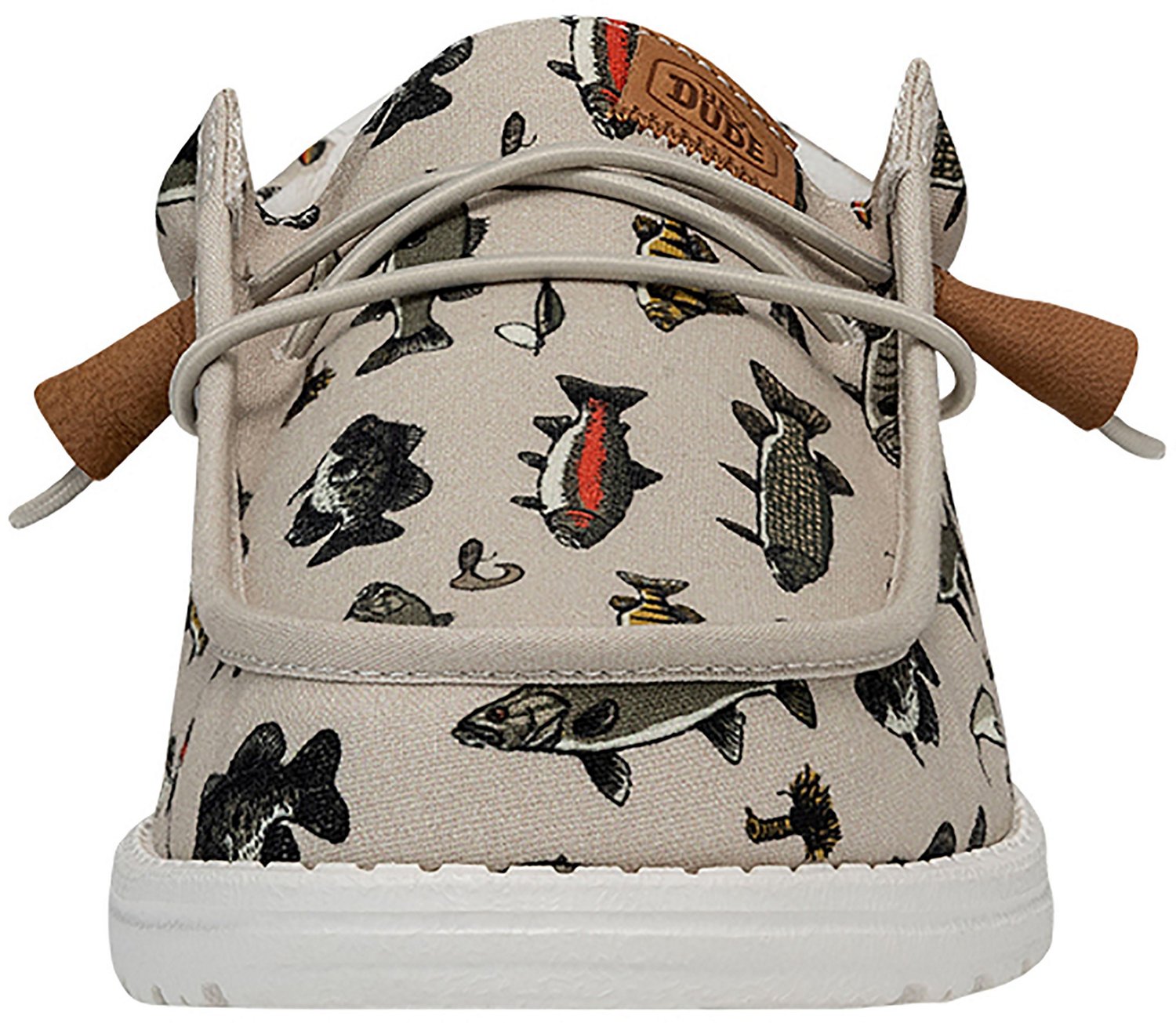 HEYDUDE Wally Fish Camo Canvas Shoes for Men