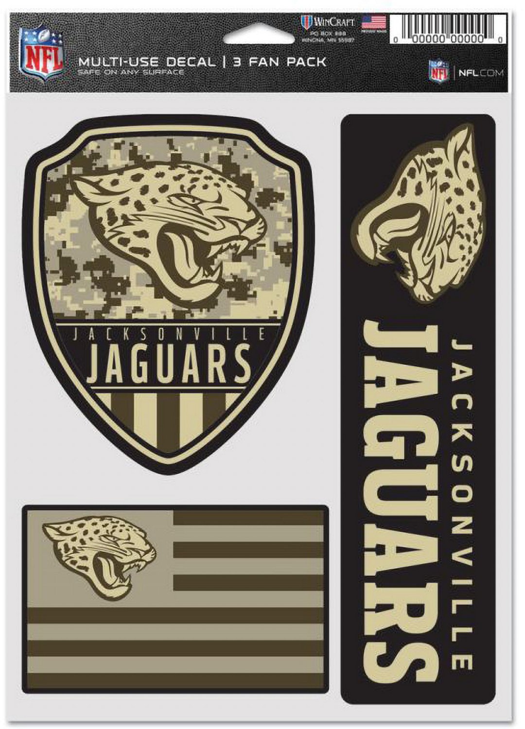 jacksonville jaguars decals