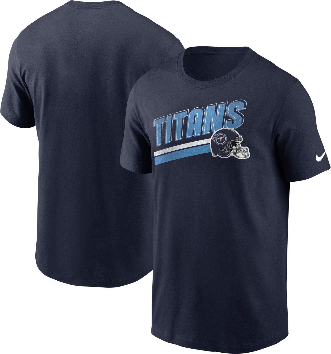Nike Men's Tennessee Titans Essential Blitz Lockup Graphic T-shirt